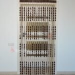 Wooden Curtain “Christmas Trees” - Boho divider, Winter home decor - Image 2