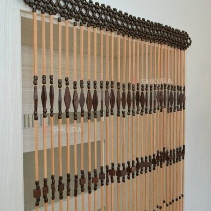 Wooden Curtain "Eco style" – Handmade Partition, Blinds & Decor for home and terrace
