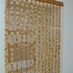 Curtain "Wooden Slice" Decor for Door & Window doorway - Image 6