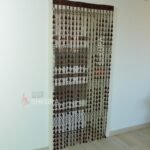 Wooden Curtain “Christmas Trees” - Boho divider, Winter home decor - Image 7