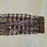 Wooden Curtain “Christmas Trees” - Boho divider, Winter home decor - Image 8