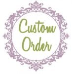 Custom order for Michael. Beaded door / window curtain. Personal design curtain, handmade