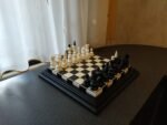 Wooden Chess set "Black&White": Chess board + chess pieces - Image 8