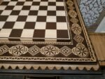 Chess Set: Chess Table "Bright Victory" + 2 stools - Image 6