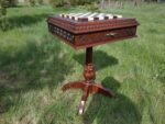 Chess Set: Chess table "Battle Pleasure" with 2 Drawers + pieces "Elite" - Image 8