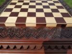 Wooden Chess table "Battle Pleasure" with 2 Drawers - Image 3