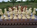 Chess set: Wooden Chess Board + pieces "Pharaoh of Ancient Egypt " - Image 6