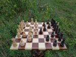 Glossy Chess pieces "Elite" Maple wood - Image 7