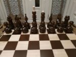 Wooden Chess set: Chess Board "Bright Victory" + pieces "Classic Luxe" - Image 5