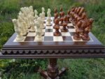 Chess Set: Chess Board "Classic Luxury" + chess pieces "Pharaoh of Ancient Egypt" - Image 4