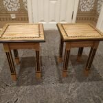 Wooden Stools / Chairs for chess table (2 pcs)