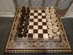 Wooden Chess set: Chess Board "Bright Victory" + pieces "Classic Luxe" - Image 6