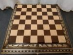 Chess Board "Golden Foliage" with Storage for Chess Pieces - Image 2