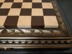 Chess Board "Golden Foliage" with Storage for Chess Pieces - Image 5