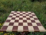 Chess set: Wooden Chess board + glossy pieces "Classic Deluxe" - Image 9
