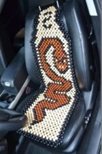 Car seat cover Car seat massager Car wood cover Car cape Car wooden massager Back massager Buttocks massage Roller massager Massage beads - Image 4