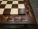 Wooden Chess Table "Lion Victory" All sizes - Image 6