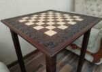 Wooden Chess table "Waves of Aspiration" Handmade - Image 2