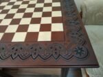 Wooden Chess table "Waves of Aspiration" Handmade - Image 6