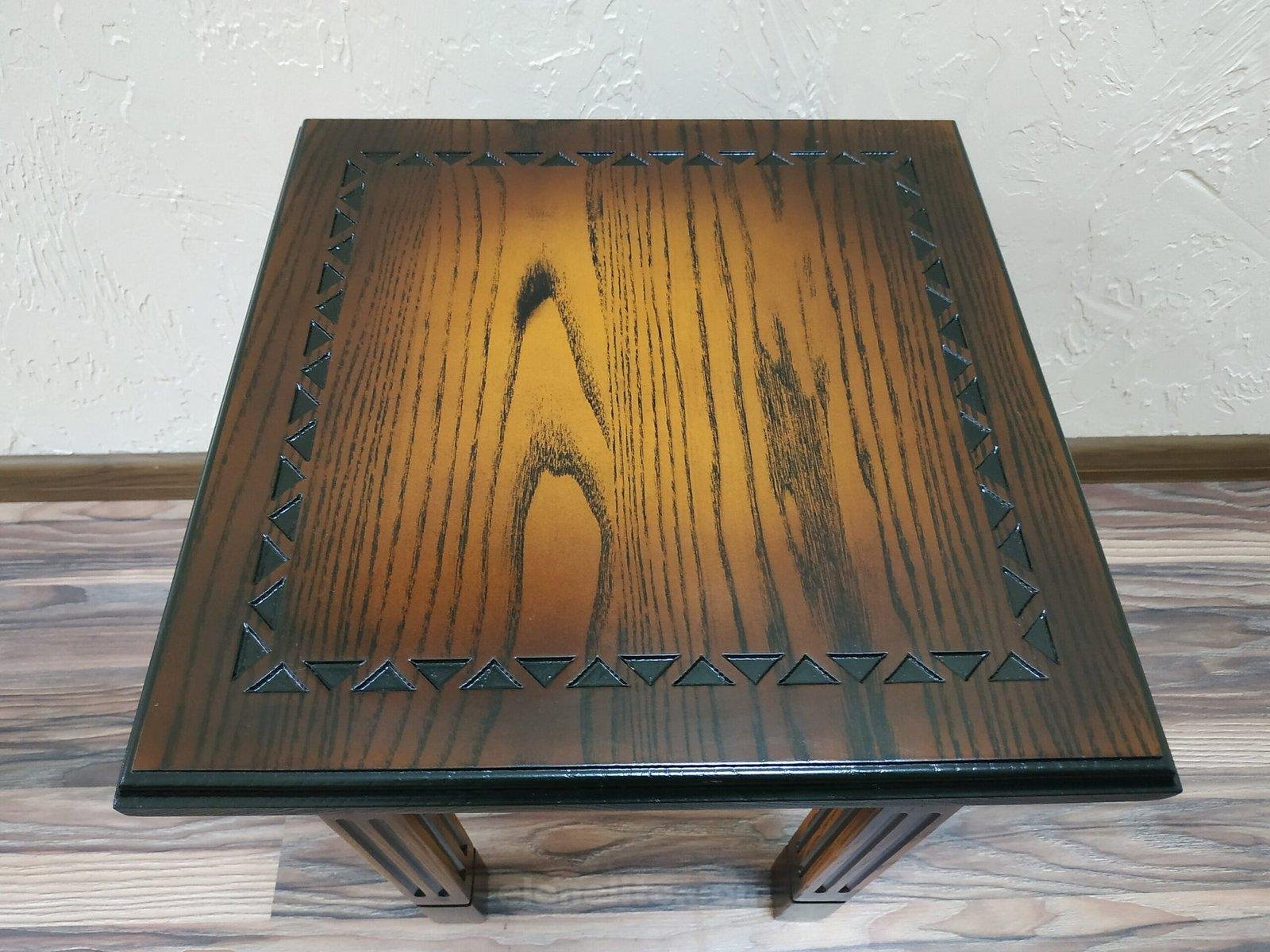 il_fullxfull.4155012890_ixht-scaled-1.jpg Wooden Stool / Chair for chess table (1 pcs) Natural, Dark brown, Ombre colors - Image 1