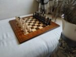 Wooden Chess Set: Chess board + chess pieces "Elite" - Image 9