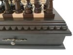 Chess set: Chess board "Royal Classic" with Two Drawers + pieces "Classic Luxe" - Image 4