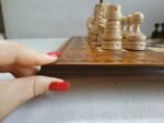 Wooden Chess Set: Chess board + chess pieces "Classic Luxe" - Image 6