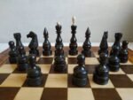 Wooden Chess Set: Chess board + chess pieces "Elite" - Image 4