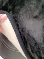 In Stock! Car Seat Cover Sheepskin - Wool - Brown, Black - Image 9