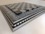 Chess board "Black & Silver" Super Glossy - Image 5
