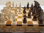 Chess set  "Waves of Aspiration Ombre" + pieces "Armed Forces of Ukraine" / "Cossacks" - Image 4