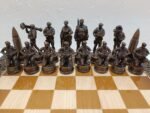 Chess set  "Waves of Aspiration Ombre" + pieces "Armed Forces of Ukraine" / "Cossacks" - Image 9