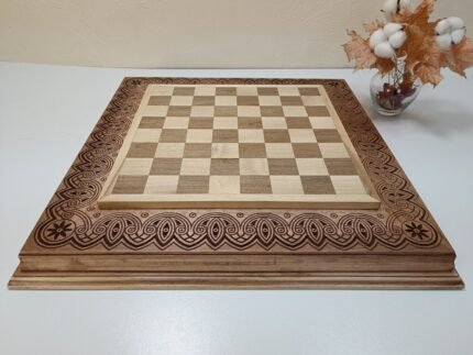 Chess board "Eco" Ash Wood