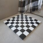 Elegant ash chess board with premium craftsmanship