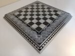Chess board "Black & Silver" Super Glossy - Image 2