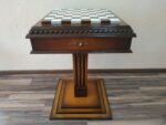 Chess table "Royal Classic" with Drawers, Ombre color, Glossy finish - Image 3