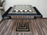 Wooden Chess Table "Bright Victory" with Drawers and Cells for chess pieces - Image 4