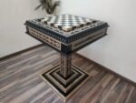 Wooden Chess Table "Bright Victory" with Drawers and Cells for chess pieces - Image 2