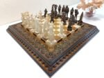 Chess set "Waves of Aspiration Ombre" + pieces "Armed Forces of Ukraine" / "Cossacks" - Image 2