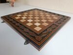 Folding Chess Board 3 in 1: Chess, Checkers and Backgammon - Image 3