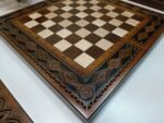 Folding Chess Board 3 in 1: Chess, Checkers and Backgammon - Image 4