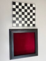 Wooden Chess Board "Black & White" Removable playfield Storage for pieces - Image 4