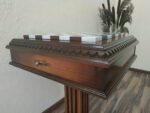 Chess table "Royal Classic" with Drawers, Ombre color, Glossy finish - Image 6