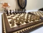 Classic Chess set: Chess Board "Royal Сlassic" + pieces "Classic Luxe" - Image 2
