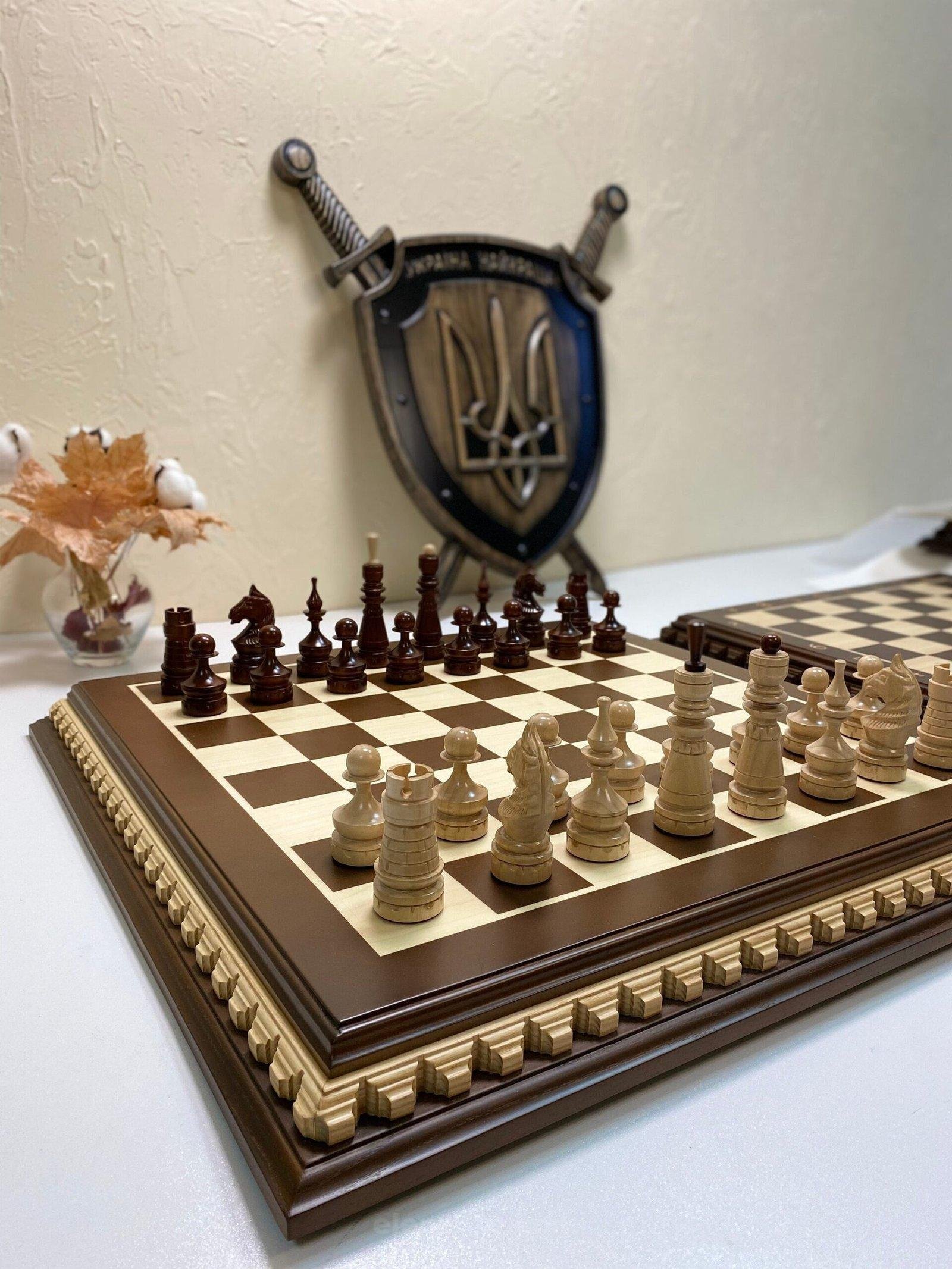 il_fullxfull.4887019712_7cfj-scaled-1.jpg Classic Chess set: Chess Board "Royal Сlassic" + pieces "Classic Luxe" - Image 1