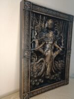 Wooden Decor "Forest Fairy ", carved wall panel , handmade, wall hanging, art living room, Birthday Gift for Mother, Wife, daughter - Image 4