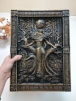 Wooden Decor "Forest Fairy ", carved wall panel , handmade, wall hanging, art living room, Birthday Gift for Mother, Wife, daughter - Image 7