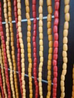 Multicolor Wooden Bead Curtain – Handmade door, window & room divider decor - Image 3