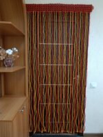 Multicolor Wooden Bead Curtain – Handmade door, window & room divider decor - Image 5