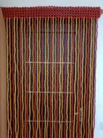 Multicolor Wooden Bead Curtain – Handmade door, window & room divider decor - Image 7
